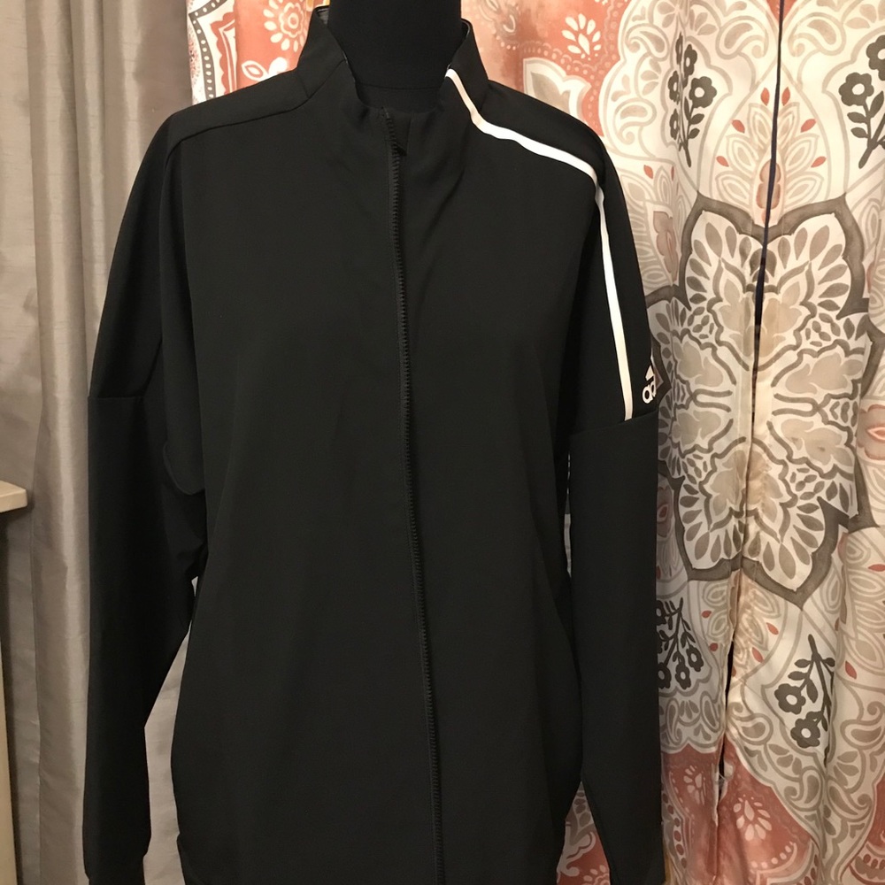 Adidas sports blazer is size L